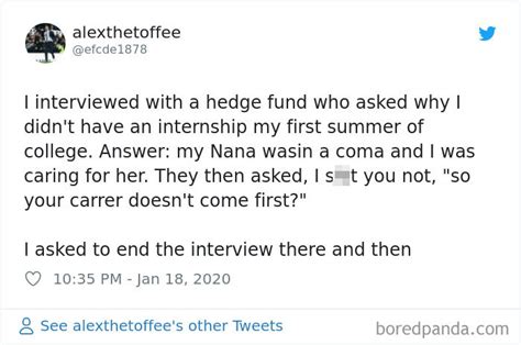 People Share Their Worst Job Interview Stories On Twitter 79 Tweets