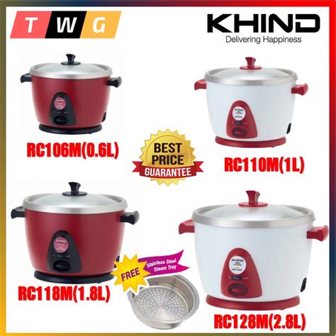 With Bubble Wrap Khind Anshin Rice Cooker With Stainless Steel Inner