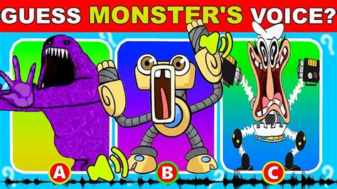 GUESS THE VOICE THE MONSTERS Grimace Shake Wubbox Pizza Tower Wubbox