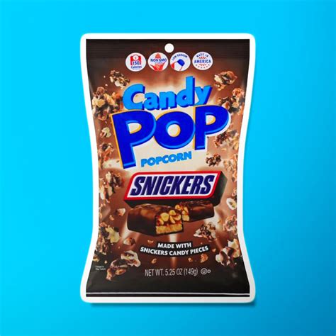 Candy Pop Popcorn Snickers Acquista Da My American Shop