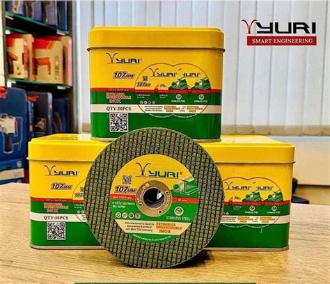 4 Inch 107 Cutting Wheel Yuri Double Net Thickness 1 At Rs 11 Piece