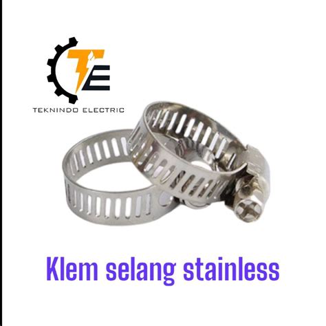 Jual Klem Selang Air Gas Hose Clamp Cincin 1 2 5 8 3 4 7 8 1 1