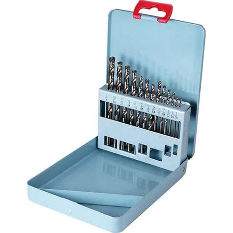 Cle Force Drill Bit Set Jobber Length Drill Bits 13 Pc 0 0625 To