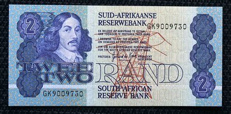 South Africa, TWO RAND Banknote, Pick 118c (1978-90) Crisp Uncirculated