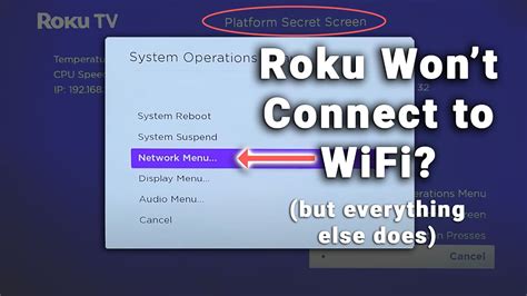 Roku Won T Connect To Wifi But Everything Else Does Fix Roku Tv