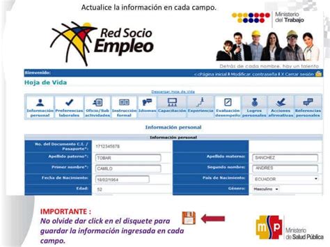 Red Socio Empleo Ingresar Registrar O Actualizar Hoja De Vida 2025 Elyex