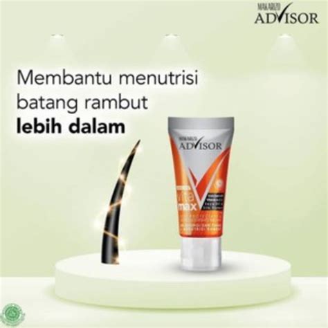 Jual MAKARIZO ADVISOR HAIR REPAIR MASK 45ML TUBE Shopee Indonesia