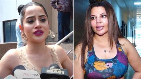 Meri Personal Dushmani Thodi Hai Urfi Javed Responds To Rakhi Sawant