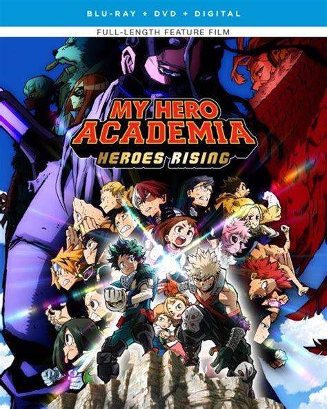 My Hero Academia Heroes Rising Includes Digital Copy Blu Ray Dvd