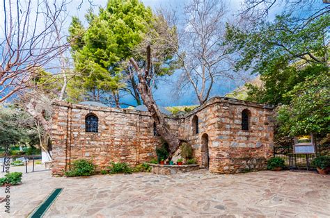 The House of the Virgin Mary in Turkey Stock Photo | Adobe Stock