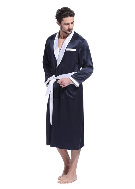 Silk Mens Robe At Affordable Price 100 Pure Mulberry Silk Comfortable