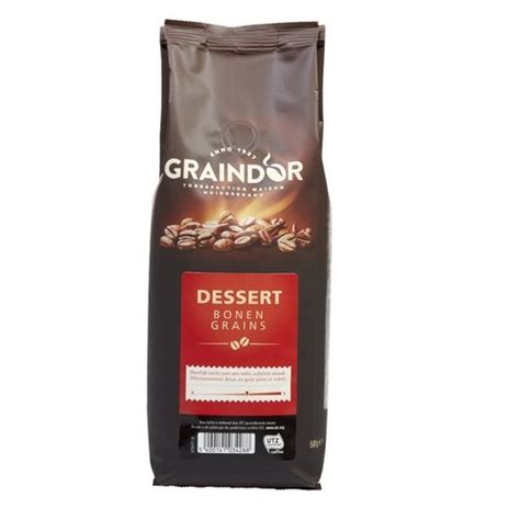 Graindor Koffie Bonen Dessert 500g Nassau Scheepsbenodigdheden