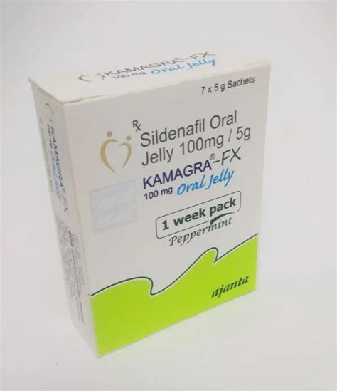 100 Mg Kamagra Fx Sildenafil Oral Jelly Sachets At Rs 55 Box Kamagra