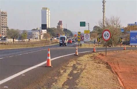 Obras Interditam Al A De Acesso Da Rodovia Marechal Rondon Em Bauru Por