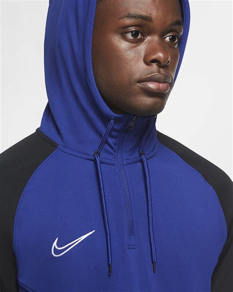 Nike Dri Fit Academy Men S 1 4 Zip Football Drill Hoodie Nike Ae