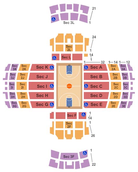 Vanderbilt University Memorial Gymnasium Seating Chart