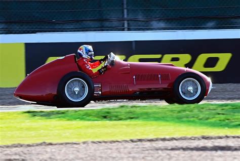 Ferrari Test Driver Marc Gené Driving The Beautiful Ferrari 375 The