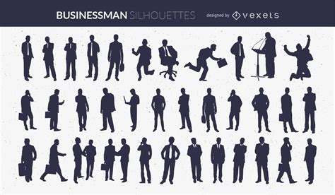 Vetores E Gr Ficos De Businessman Silhouette Para Baixar