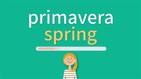 Como Se Pronuncia Primavera En Ingles Estudiar
