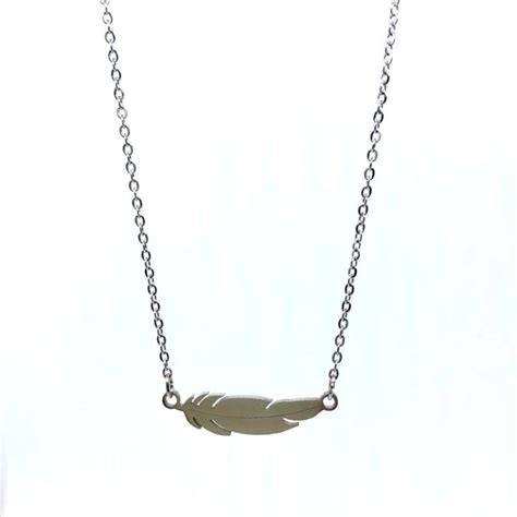 Necklace Feather - Lazy Daisy