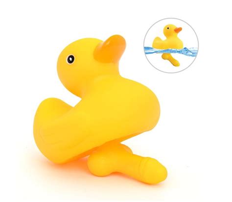 Duck With A Dick Naughty Yellow Rubber Duck