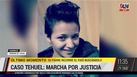 Caso Tehuel nueva marcha por justicia por su desaparición YouTube