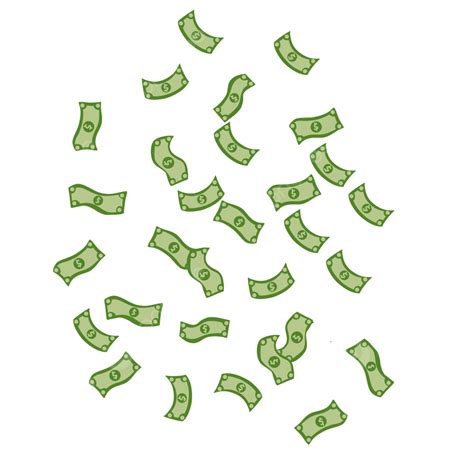 Flying Money Png Transparent Images Free Download Vector Files Pngtree