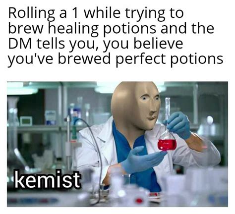 Healing Potions R Dndmemes