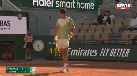 Alcaraz Vs Daniel EN VIVO En Roland Garros Donde Ver El Partido De