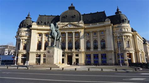 Bucharest Romania December 31 2022 The Central University Library