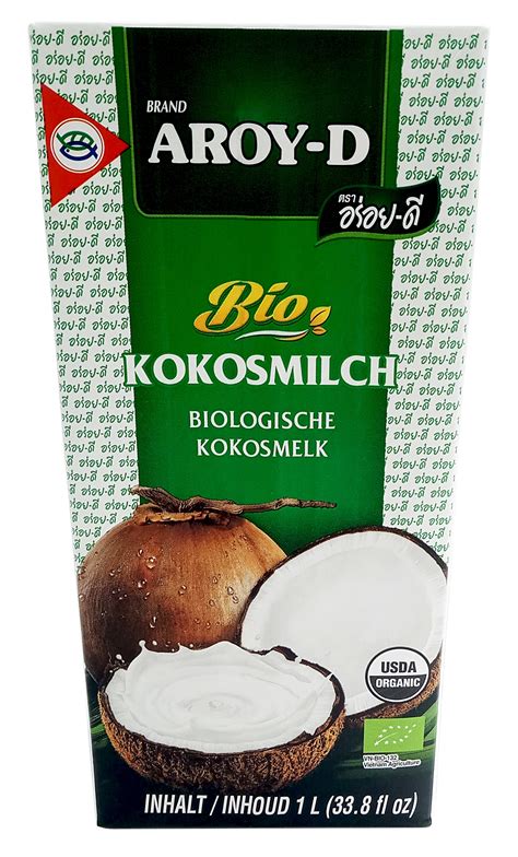 Mleko Kokosowe Bio Naturalne Aroy D 1000 Ml 14810491539 Allegro Pl