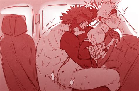 Rule 34 2boys Anal Ass Bara Blush Boku No Hero Academia Bottomless Car Car Interior Couple