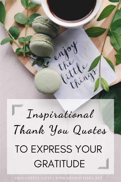 Best Gift Idea INSPIRATIONAL THANK YOU QUOTES TO EXPRESS YOUR GRATITUDE ...