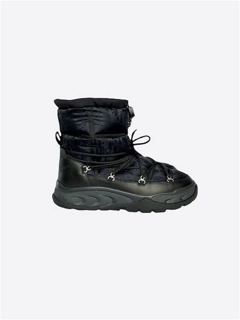 Dior Dior Oblique Laced Snow Boots | Grailed