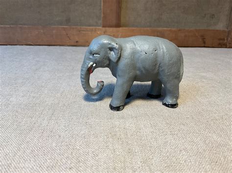 Devineau French Vintage Small Elephant 3 15 Christmas Crib Figurine