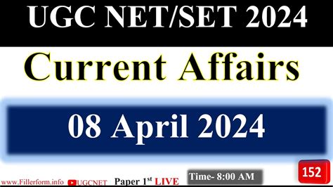 08 April Current Affair Daily Current Affairs Today Current Affairs