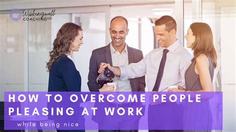 How To Overcome People Pleasing At Work While Being Nice