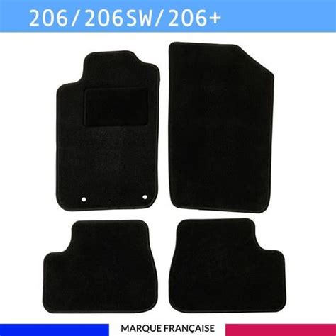 Tapis de voiture Peugeot 206 206 SW 206 4 pièces AUTOGRIP