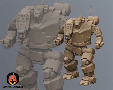 Hunchback Alternate Battletech Miniature HBK-4N-A Mechwarrior - Etsy