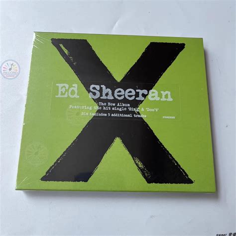 Ed Sheeran X Multiply 2014 Deluxe CD Record Album Sealed Shopee