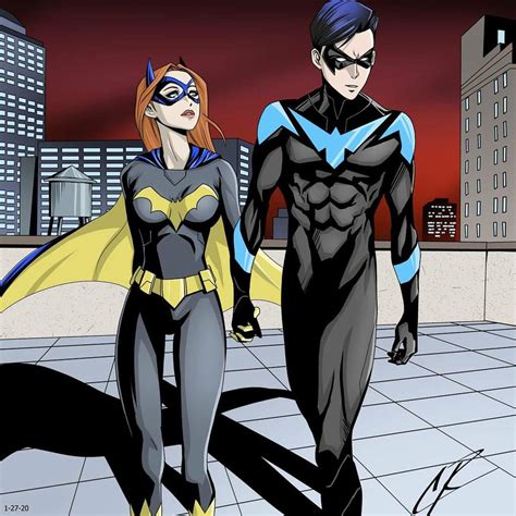 Nightwing and Batgirl | Comics Amino