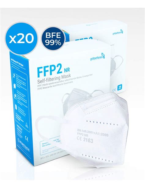 Mascarilla Ffp Caja Unidades Certificado Ce Ultraresistente