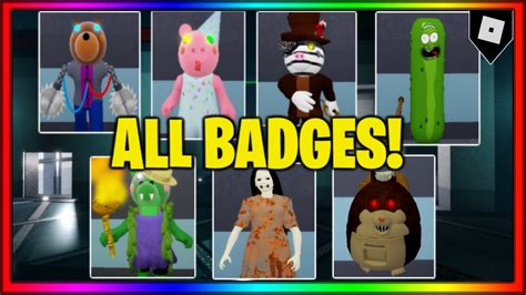 How To Get All Badges Skins Morphs In Accurate Piggy Roleplay