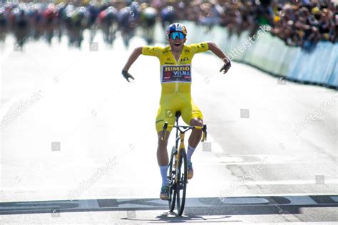 Belgiums Wout Van Aert Team Jumbo Editorial Stock Photo Stock Image