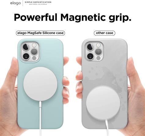 Magsafe Silicone Case For Iphone 12 Pro Mint Elago Slg Design