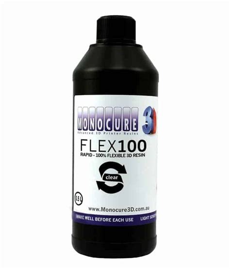 Żywica Uv Monocure 3d Rapid Flex100 Clear 500ml Sklep Zadar