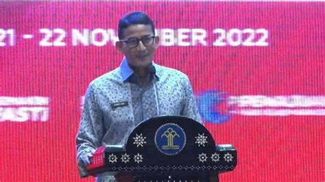 Hadapi Tantangan Resesi Sandiaga Uno Desa Wisata Jadi Solusi