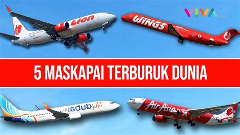 Lion Air Peringkat Satu Maskapai Terburuk Di Dunia Indonesia Unggul