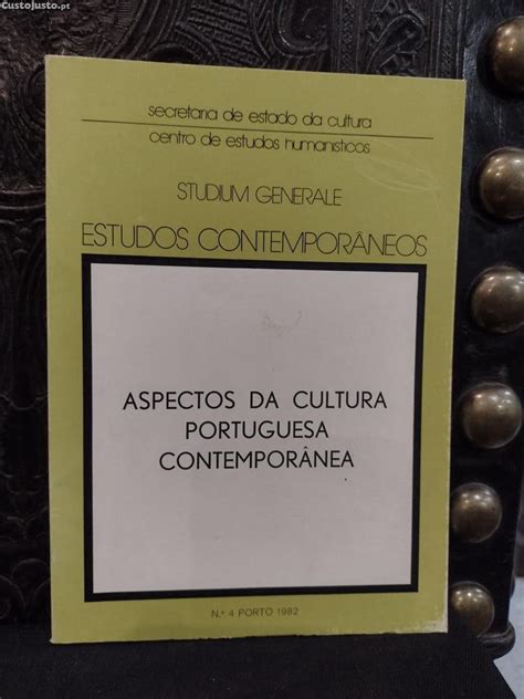 Aspectos Da Cultura Portuguesa Contempor Nea Studium Generale