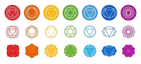 Chakra Symbols Template Vector Art, Icons, and Graphics for Free Download